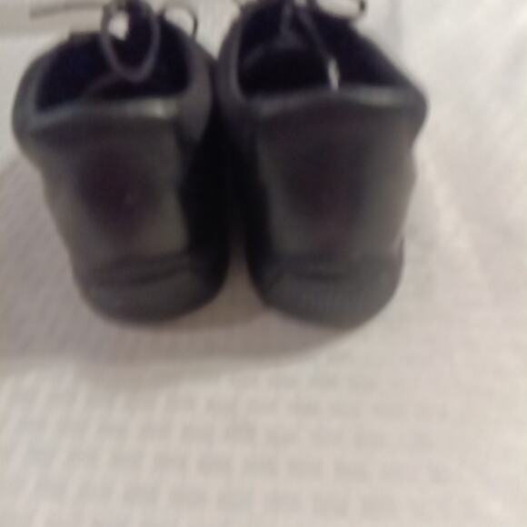 Drew Womens Tulip Sneakers In Black Leather 8.5 M Comfort Walking Shoes Lace Up - Picture 3 of 8